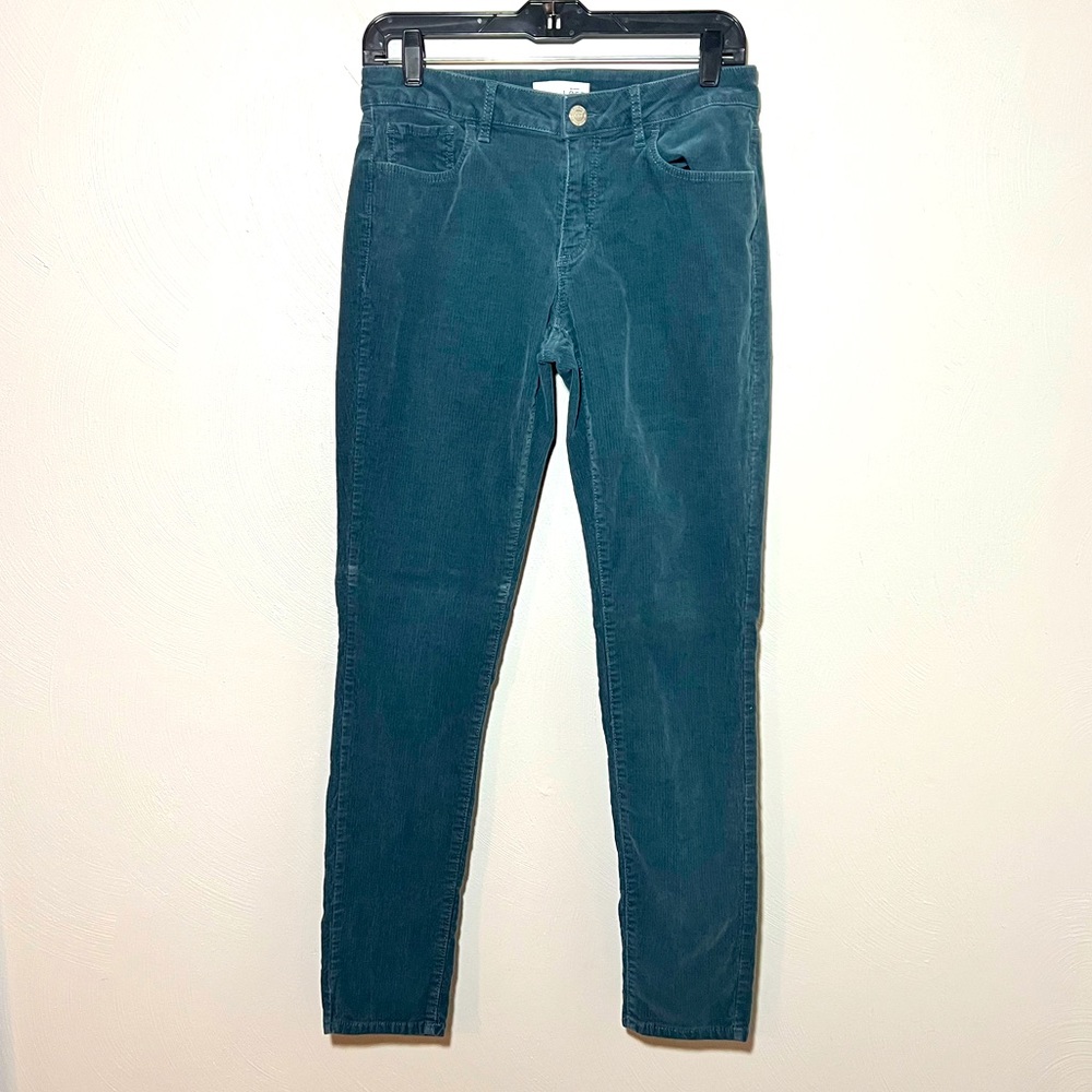 Ann Taylor Loft Corduroy Pants Size: 4 Curvy Skinny